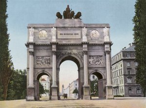 München/München: Siegestor (foto) af Photographer German