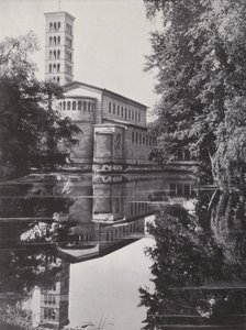 Potsdam, Friedenskirche (s/h foto) af Photographer German