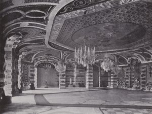 Potsdam, New Palace, Shell Hall (s/h foto) af Photographer German
