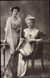 Wohlfahrts-postkort, kronprinsesse Luise, Victoria af Photographer German