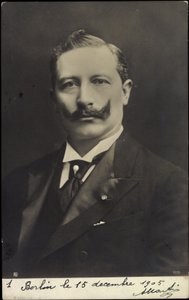 Den unge kejser Wilhelm II, portræt, overskæg, RPH
