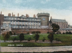 Dublin Castle (farvefoto) af Photographer Irish
