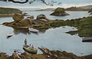 Sydirland: Glengarriff Harbour, County Cork (farvet foto) af Photographer Irish