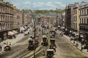 Sydirland: Patrick Street, Cork (farvet foto) af Photographer Irish