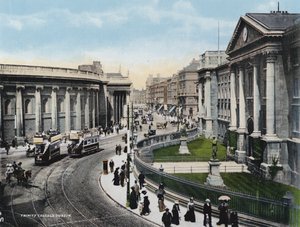 Trinity College, Dublin (farvefoto) af Photographer Irish