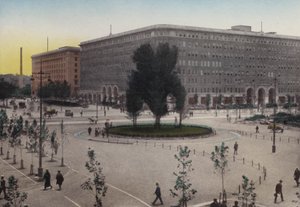 Japan, omkring 1912: Marunouchi Building, Tokyo (foto) af Photographer Japanese