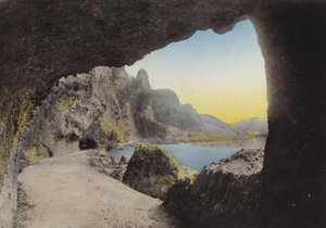 Japan, ca. 1912: Yabake, Rohita-provinsen (foto) af Photographer Japanese