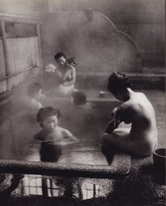 Offentligt bad (s/h foto) af Photographer Japanese