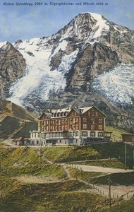 Kleine Scheidegg, Schweiz (farvefoto)
