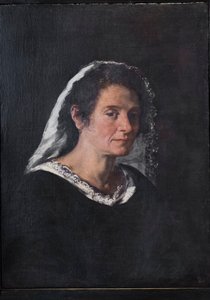 Portræt af en kvinde af Pier Francesco Mola