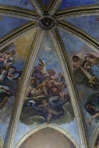 Fresko med profeten Esajas, ca. 1626 (fresko) af Pier Francesco Morazzone