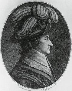 Portræt af Lazare Nicolas Marguerite, Comte Carnot (1753-1823), fransk general, politiker, ingeniør og matematiker, gravering af Blaise Nicolas Le Sueur