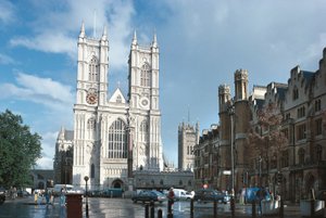 Storbritannien, England, London, Westminster Abbey af Blaise Nicolas Le Sueur