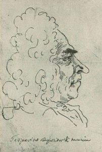Francesco Gasparini (af Pier Leone Ghezzi) Rom, Bibl Vat - Codici Ottoboniani latini 3113, fol8 af Pier Leone Ghezzi