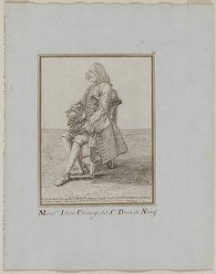 Monsieur Ition Kirurg ved sre. Hertug af Nivers, 1749. af Pier Leone Ghezzi