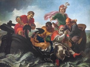 Sankt Clements martyrium, altertavle