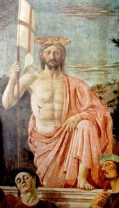 Opstandelsen er et freskomaleri af Piero della Francesca af Piero della Francesca