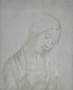 Buste af en ung kvinde, ca. 1495. af Piero di Cosimo.