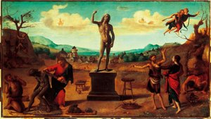 Myten om Prometheus , ca. 1515 (maleri) af Piero di Cosimo