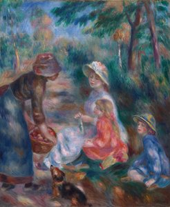 Apple-sælgeren af Pierre-Auguste Renoir