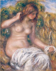 Kvinde ved foråret af Pierre-Auguste Renoir
