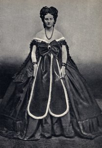Portræt af den "halv verdslige", Castiglione af Pierson. Fotografi, slutningen af det 19. århundrede, af Pierre Louis Pierson