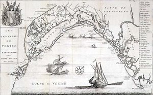 Die Umgebung von Venedig