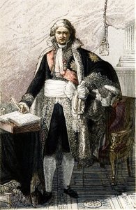 Portræt af Jean Etienne Marie Portalis. Fransk jurist og politiker (1746 -1807) baseret på Pierre Gautherots maleri. af Pierre (after) Gautherot