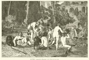 Fred (gravering) af Pierre (after) Puvis de Chavannes