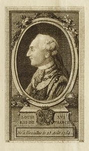 Ludvig XVI - konge af Frankrig af Pierre Adrien Le Beau