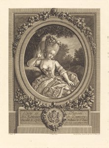 Faren ved lundene af Pierre Adrien Le Beau after Nicolas Tanché