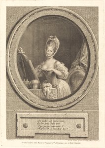 Dens størrelse er dejlig af Pierre Adrien Le Beau after Pierre Antoine Baudouin