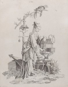 Luft, fra De fire elementer, 1738-49.