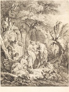 Det gode eventyr, 1738. af Pierre Alexandre Aveline