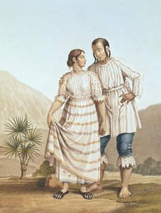 Mexicansk indisk kostume, fra 