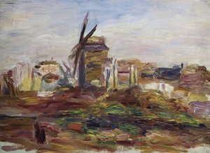 En vindmølle af Pierre Auguste Renoir