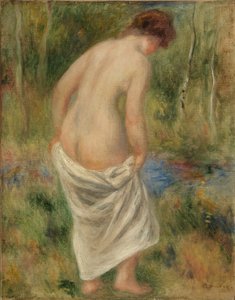Efter Badet af Pierre Auguste Renoir