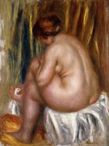 Efter Badet af Pierre Auguste Renoir