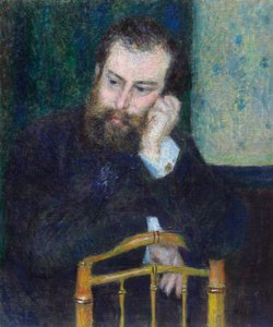Alfred Sisley af Pierre Auguste Renoir