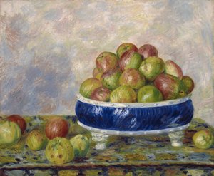 Æbler i fad, 1883 af Pierre Auguste Renoir