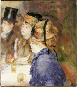 På Cafeen af Pierre Auguste Renoir
