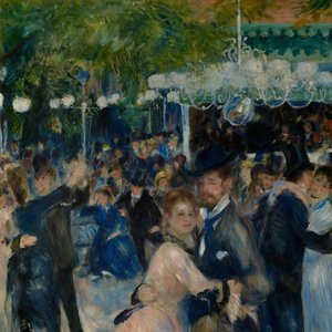 Galette møllekugle af Pierre Auguste Renoir