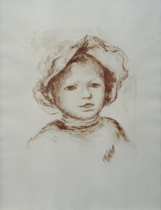 Bildnis Pierre Renoir af Pierre Auguste Renoir