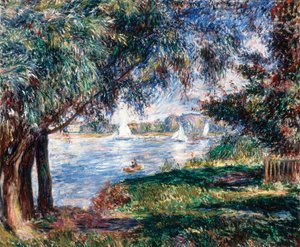 Bougival, 1888. af Pierre Auguste Renoir