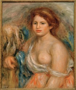 Buste portræt af Pierre Auguste Renoir