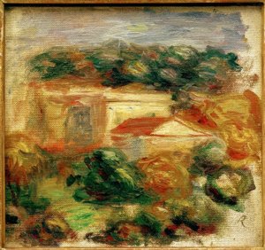 Buste portræt af Pierre Auguste Renoir