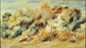 Cagnes af Pierre Auguste Renoir