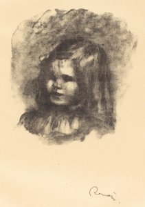 Claude Renoir, drejet til venstre Claude Renoir, drejer til venstre, 1904. af Pierre Auguste Renoir
