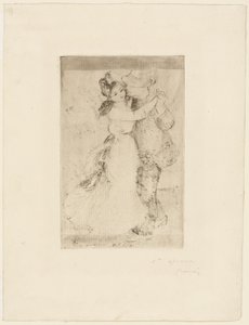 Dans på landet af Pierre Auguste Renoir