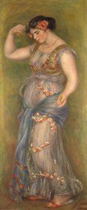 Dansende pige med kastanjetter, 1909 af Pierre Auguste Renoir
